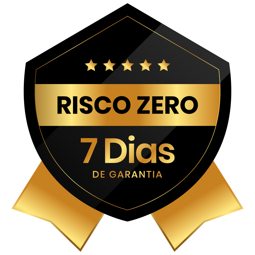 Risco zero - 7 dias de garantia
