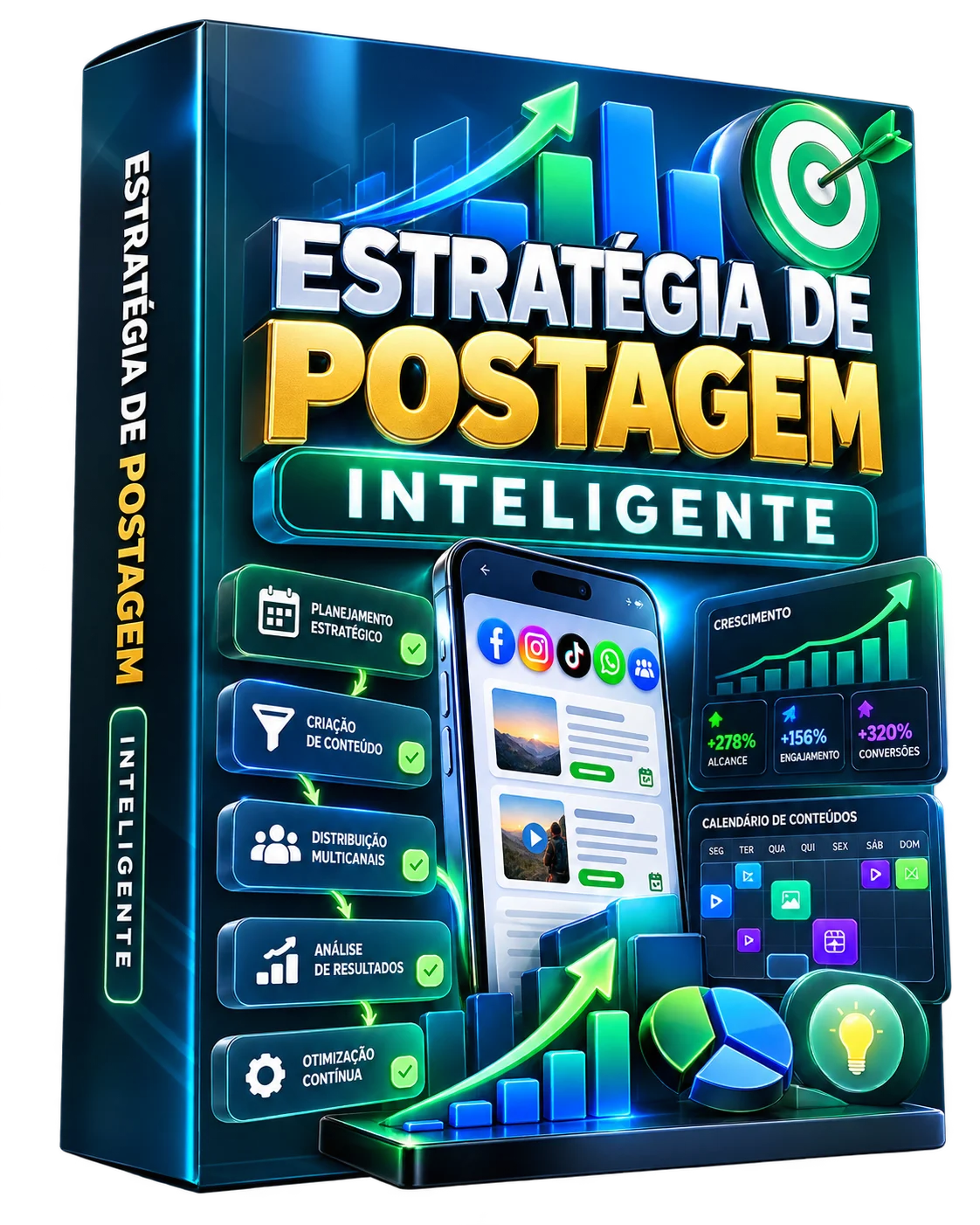 Capa do bônus 6: Estratégia de Postagem Inteligente